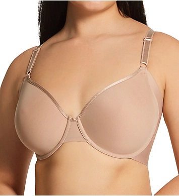 No Side Effects Wire-Free Contour Bra w/ Mesh Wing